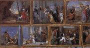 David Teniers Details of Archduke Leopold Wihelm's Galleries at Brussels France oil painting artist
